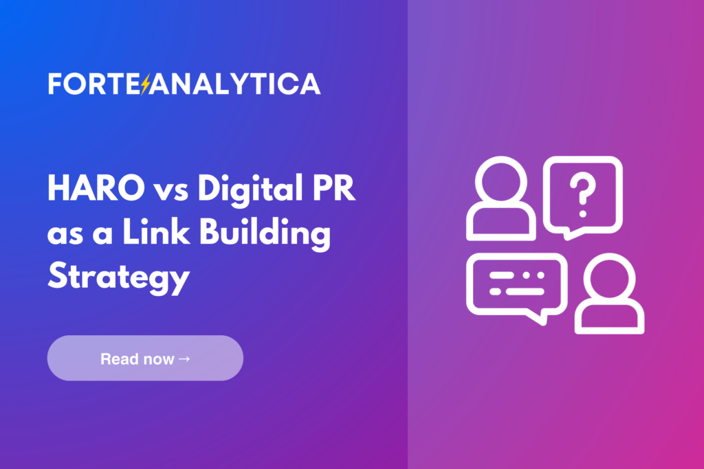 Haro Vs Digital Pr As A Link Building Strategy